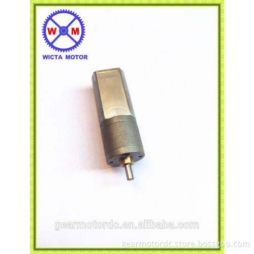 12v micro 800rpm dc electric motor with reduction gear